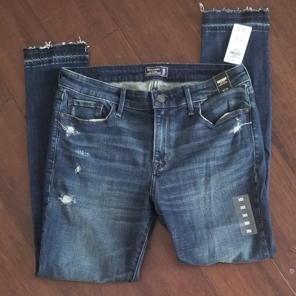 Abercrombie and Fitch Distressed Jeans
